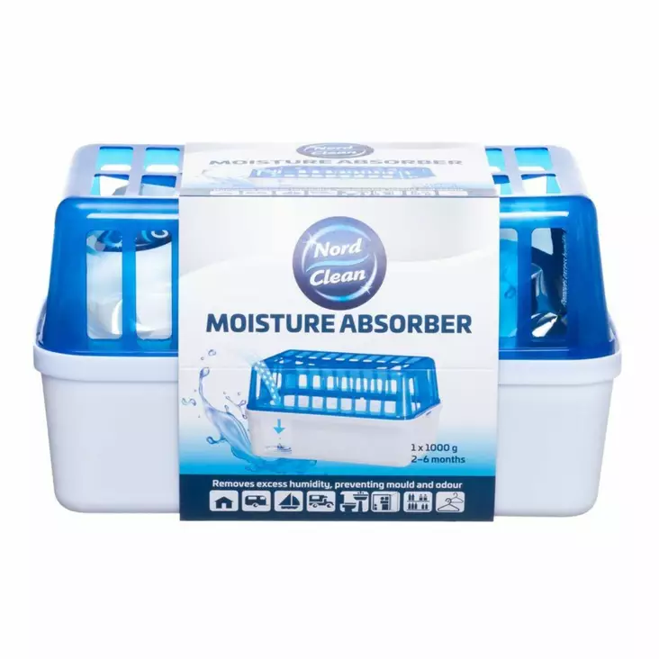 Kosteudenpoistaja 1000g Nord Clean. - Auton kosteudenpoistajat - 6410416428437 - 1