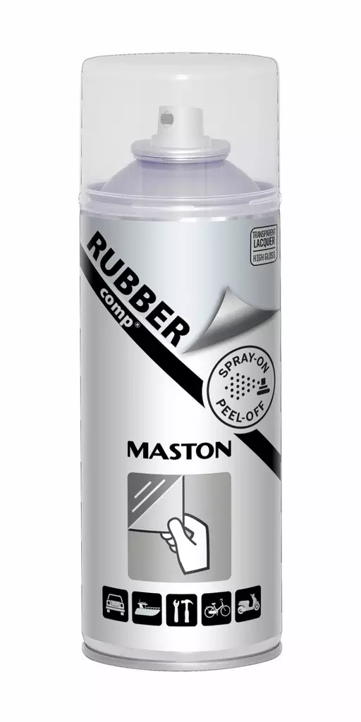 RUBBERCOMP 400ML VÄRITÖN KIILTÄVÄ - Spraymaalit - 6412490027377 - 1