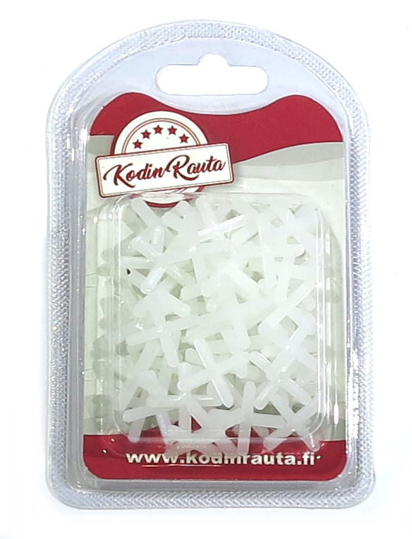 laattaristi 3mm 60kpl - Muuraus- ja laatoitustyökalut - 6438417018037 - 1