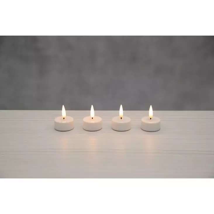 Lämpökynttilä Led 3D liekki 4kpl - LED-kynttilät - 6410416213477 - 1