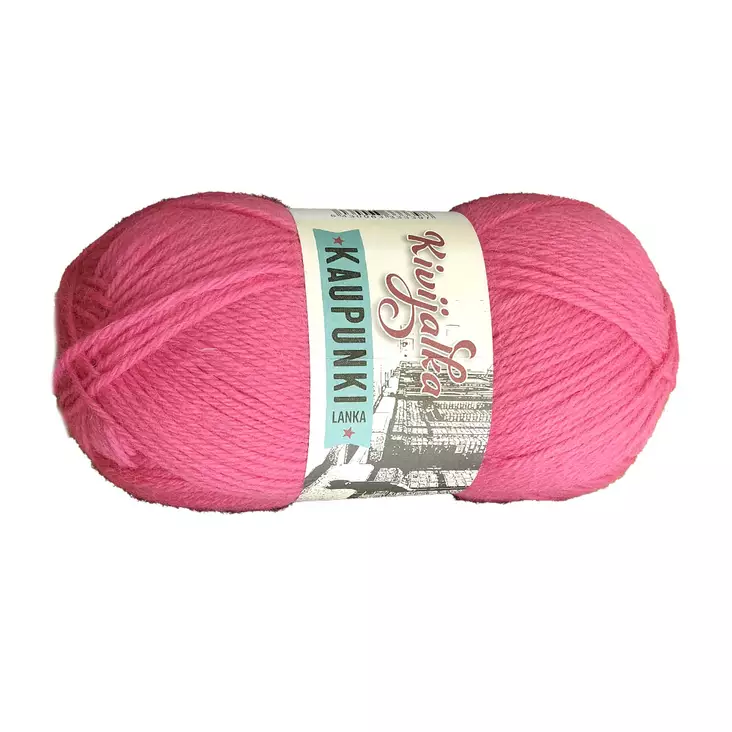 LANKA KIVIJALKA 48 VADELMANPUNAINEN 100G - Sukkalangat - 6430063333397 - 1