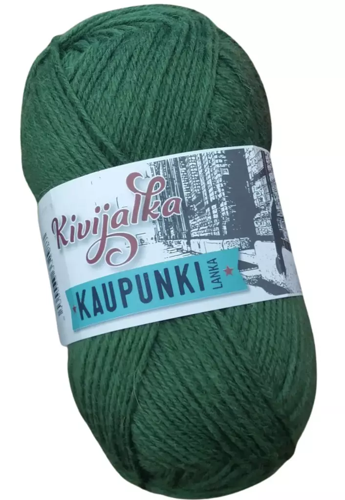 Lanka Kivijalka 24 Havunvihreä 100 g - Sukkalangat - 6430063332987 - 1