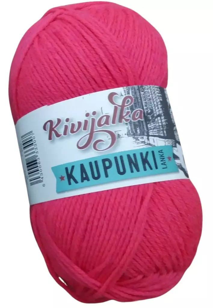 Lanka Kivijalka 45 Kirkaspinkki 100 g - Sukkalangat - 6430063333007 - 1