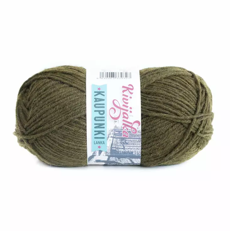 Lanka Kivijalka 20 Vihreä 100 g - Sukkalangat - 6430063330327 - 1