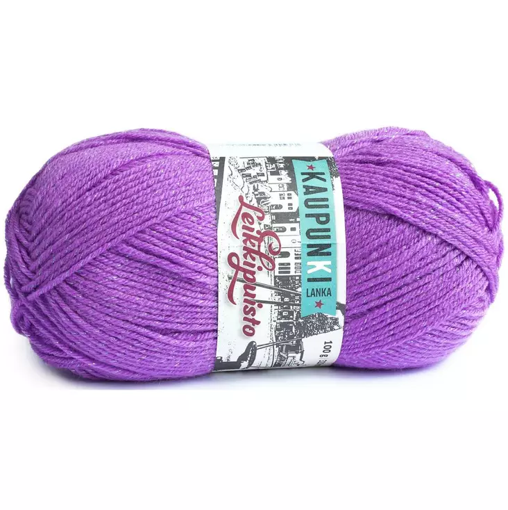 Lanka Leikkipuisto 089 Violetti 100 g - Erikoislangat - 6430063331577 - 1