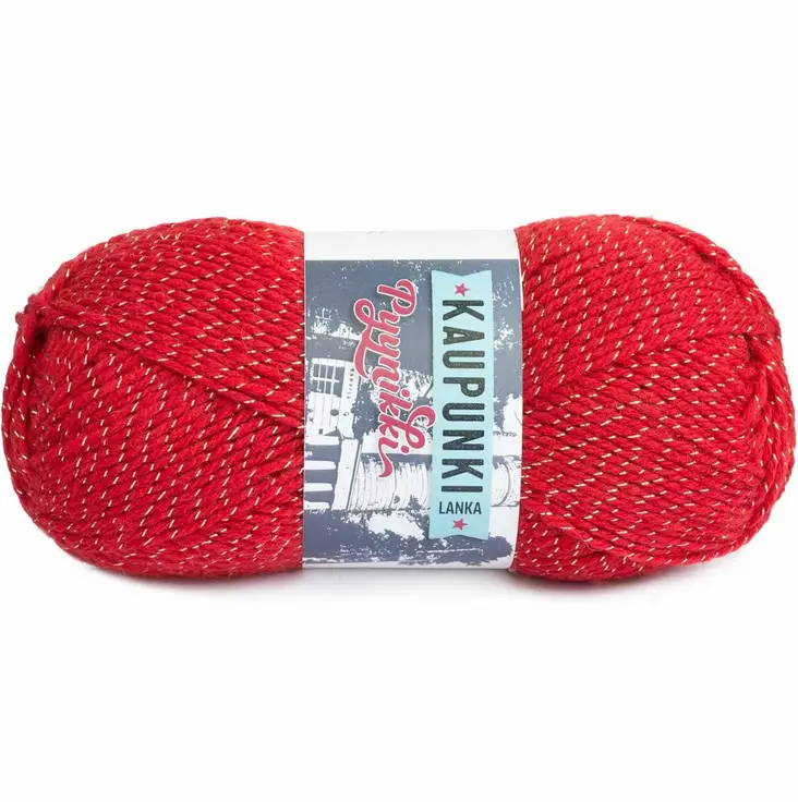 Lanka Pyynikki 41 Punainen 100 g - Sukkalangat - 6430063331447 - 1