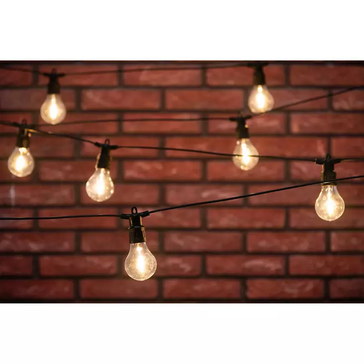Party valot 10 LED - Valosarjat verkkovirta - 6410416593777 - 1
