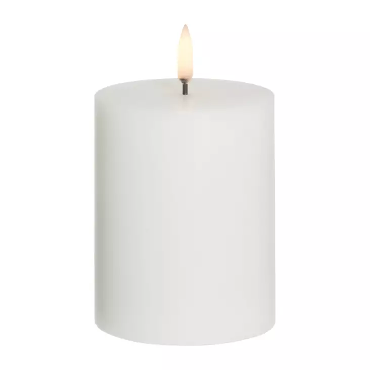 Led-pöytäkynttilä 3D-liekki 8x10 cm - LED-kynttilät - 6412165097087 - 1