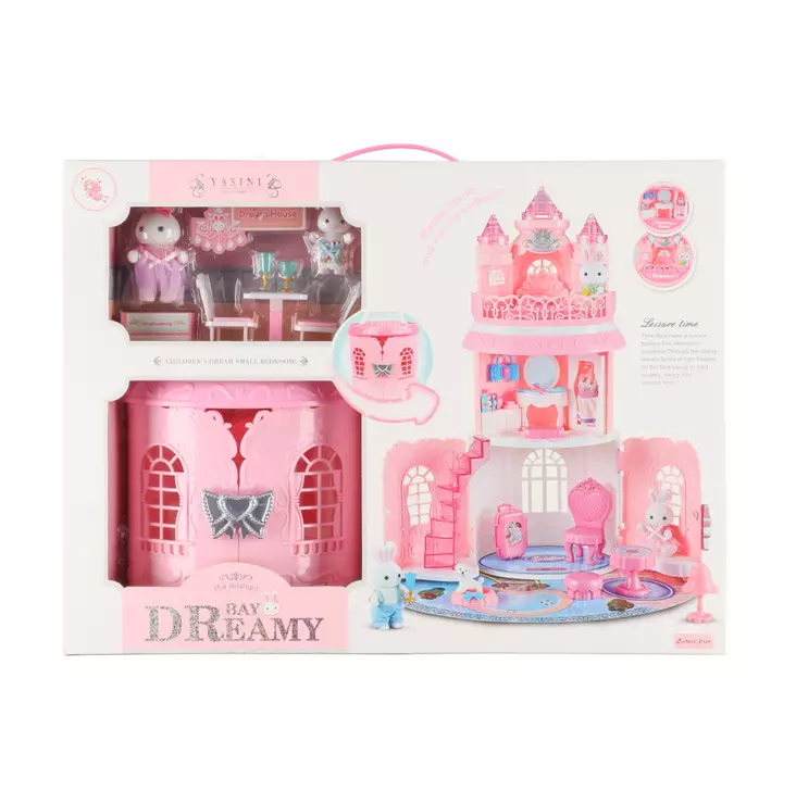 pupu leikkisetti pupu luksustalo - Kotileikit - 6410416101477 - 1