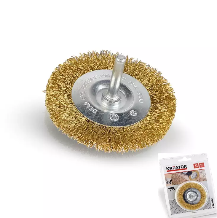 LEVYHARJA KUPARI 75MM - Koneteräsharjat - 5400338049187 - 1