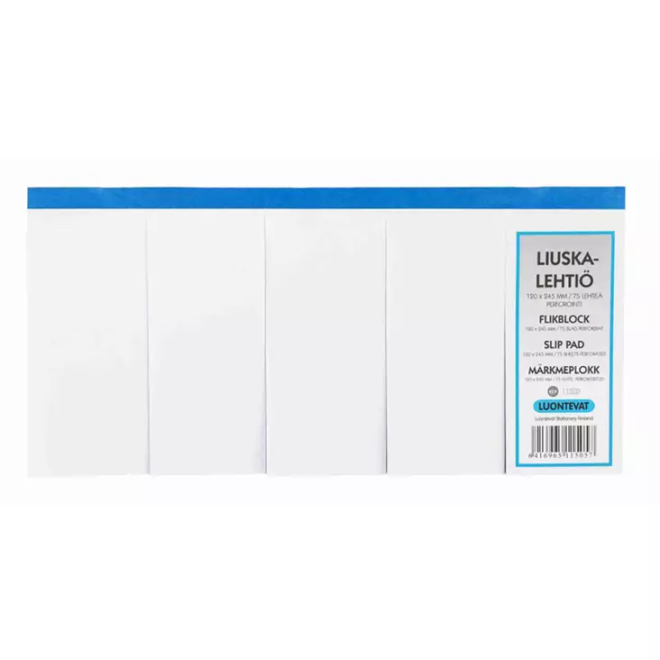 LIUSKALEHTIÖ MUISTILAPUT 5-OS. - Lehtiöt, muistikirjat ja vihkot - 6416965115057 - 1