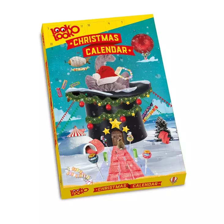 Joulukalenteri Look-O-Look 210g - Elintarvikkeet joulu - 8713600288397 - 1