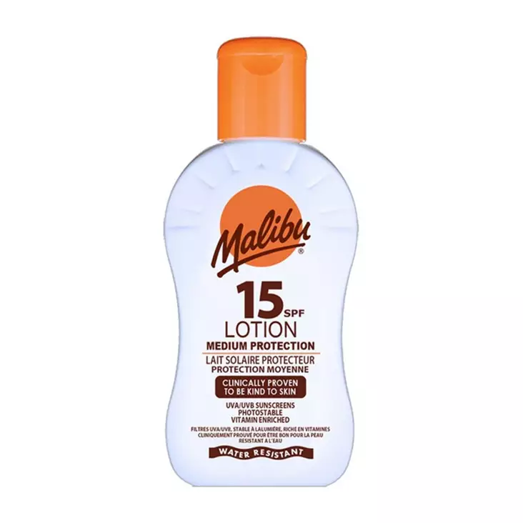 Malibu Aurinkovoide SPF 15 200ml - Aurinkovoiteet ja aurinkotuotteet - 5025135111327 - 1