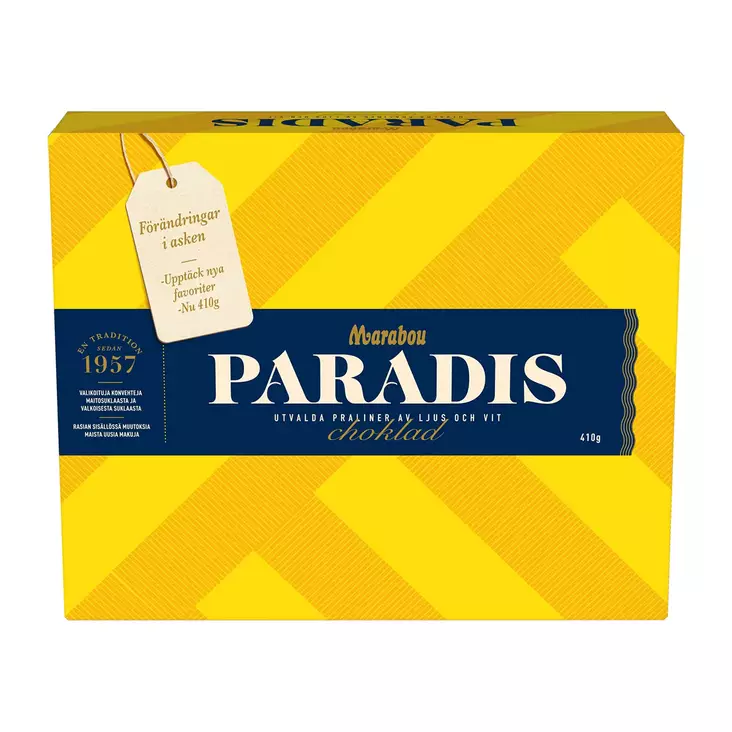Marabou Paradis suklaarasia 410g - Suklaat - 7622202281617 - 1