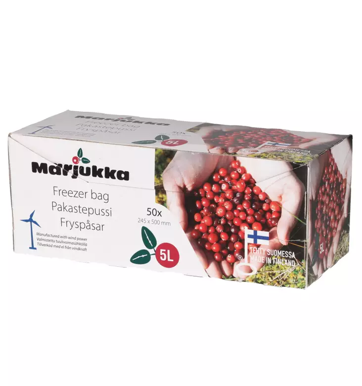 Marjukka. - Pakastuspussit ja -rasiat - 6410413200807 - 1