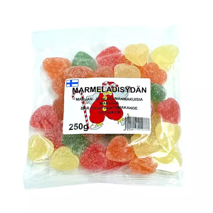 MARMELADISYDÄN 250G - Makeiset ja naposteltavat - 6420617412777 - 1