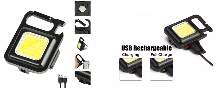 Monitoimivalo ladattava LED 500 - Taskulamput - 6438168113227 - 1