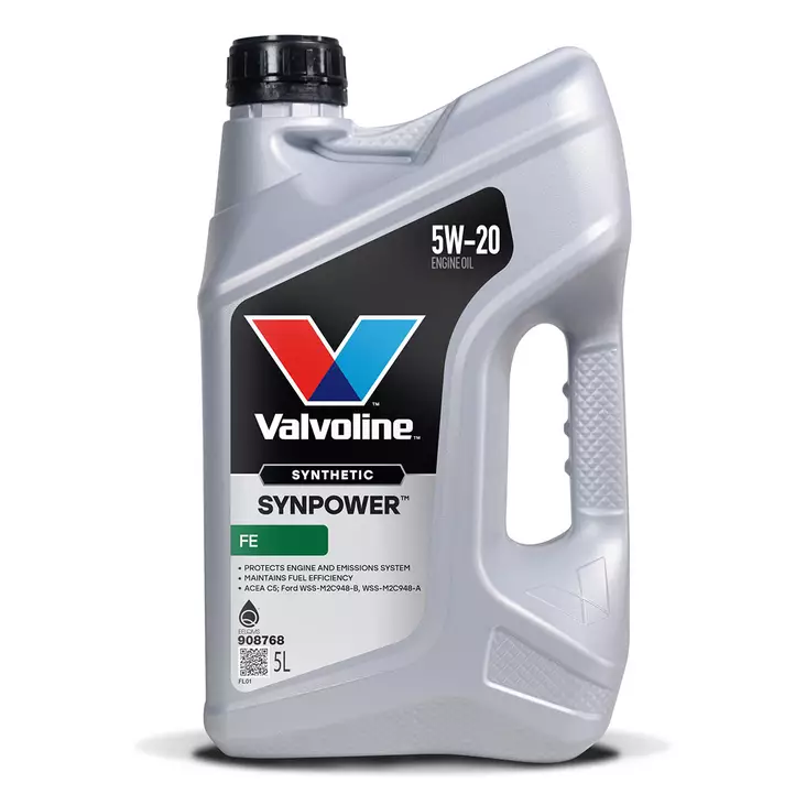 Valvoline SynPower FE 5W-20 moottoriöljy - Moottoriöljyt - 8710941018157 - 1