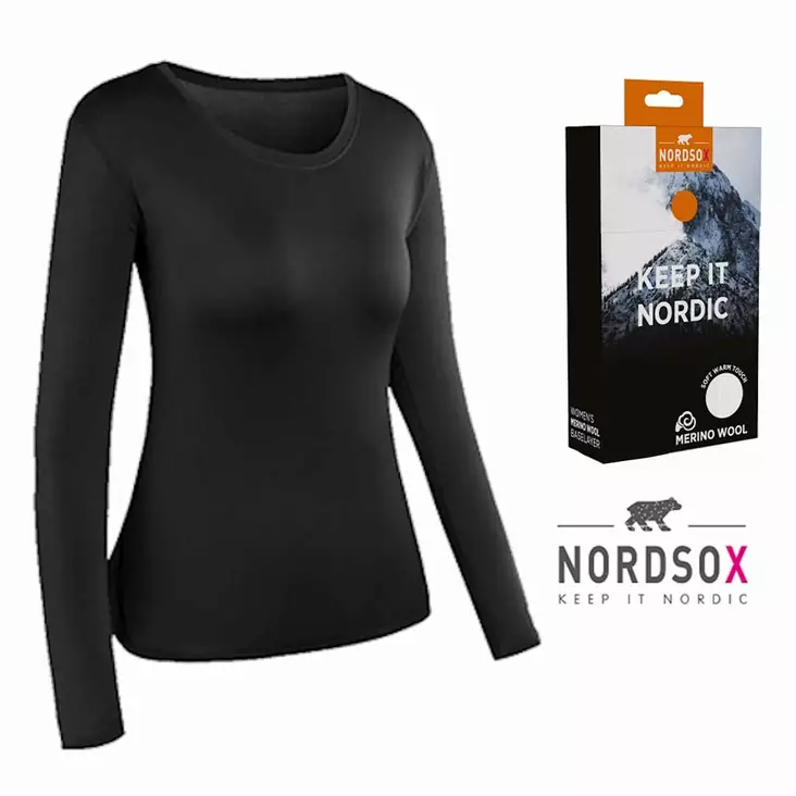 Merinovilla naisten aluspaita - Naisten kerrastot - 834597 - 1