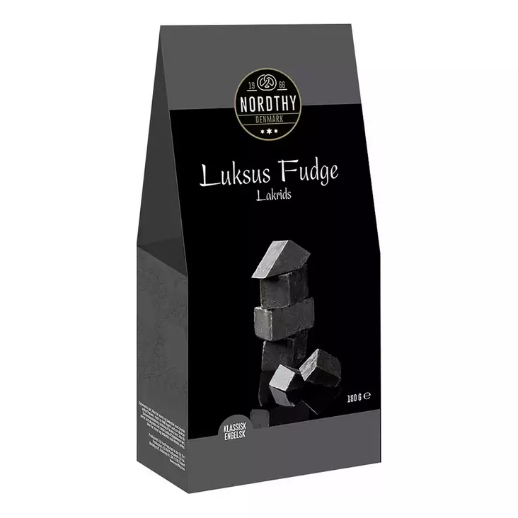Nordthy Luxury Fudge Lakritsa 150g - Makeiset ja naposteltavat - 5711070604757 - 1