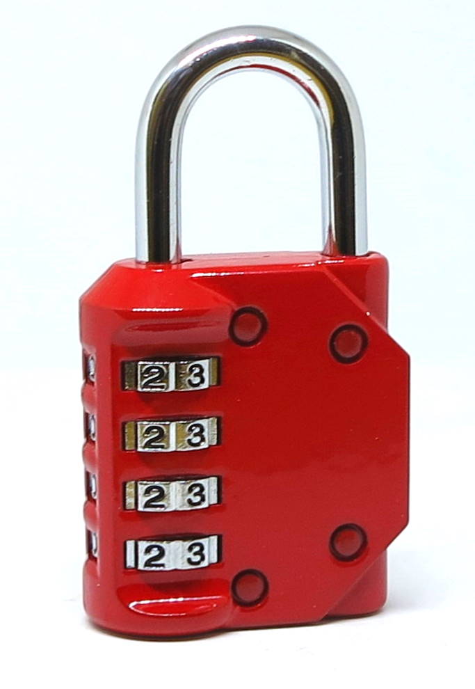 NUMEROLUKKO 4-numeroinen yhdistelmälukko - Riippulukot, kassalippaat ja kassakaapit - 6438417024557 - 1