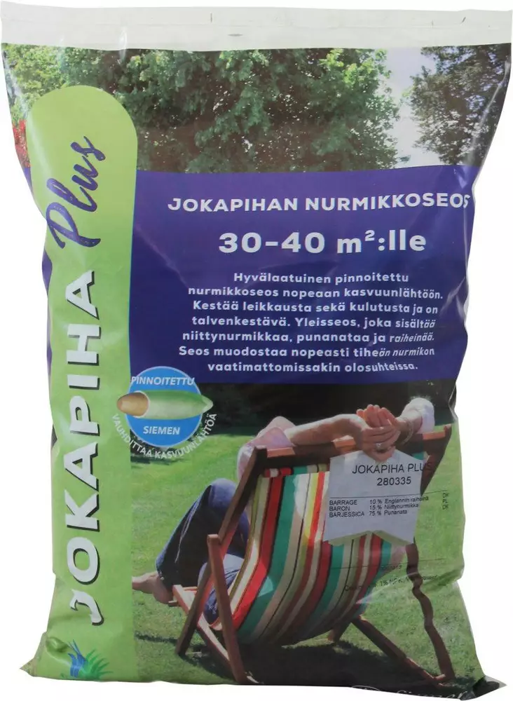 NURMIKKOSEOS 1KG JOKAPIHAN - Nurmikon siemenet - 6415152803357 - 1