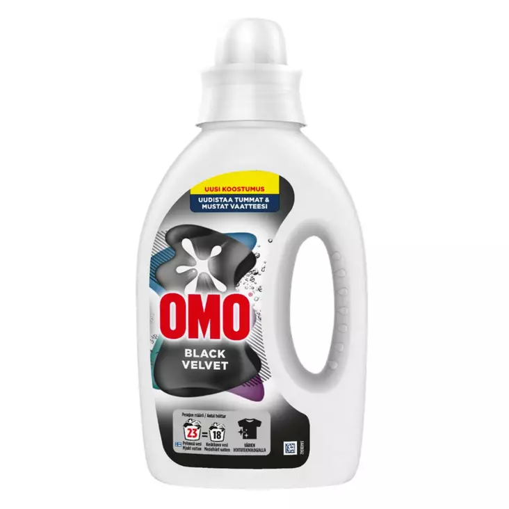 Omo Black Velvet  920ML Pyykinpesuneste. - Pyykinpesunesteet - 8720181312427 - 1