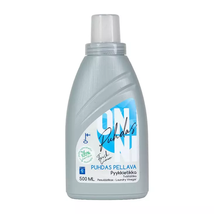 Onni Pyykkietikka 500ml Puhdas Pellava - Huuhteluaineet ja pyykkietikat - 6419642226107 - 1