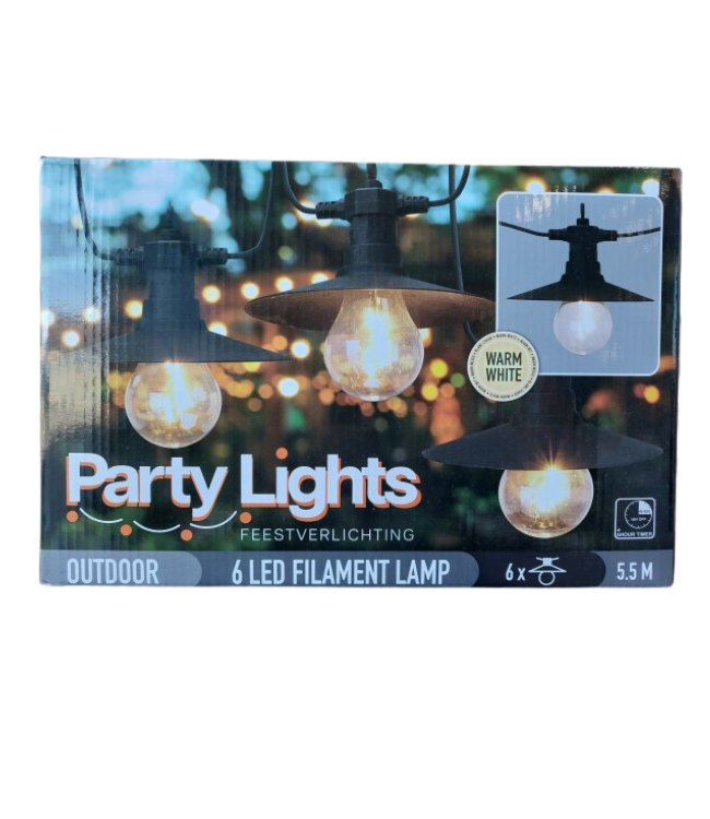 valosarja puutarhaan party - Figuurit ja robotit - 8720573518437 - 1