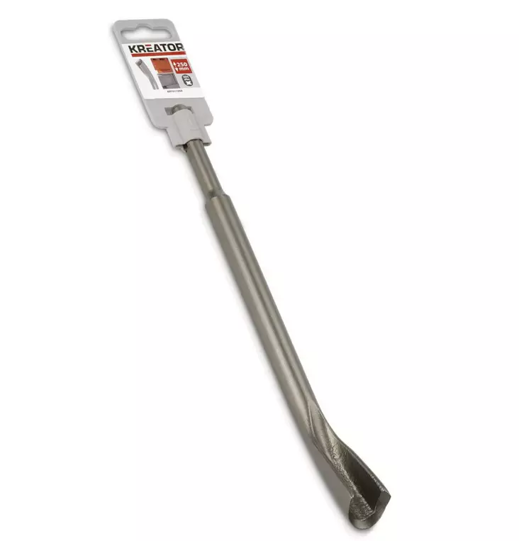Piikkaustaltta Kouru 250MM SDS KREATOR - SDS-poranterät - 5400338045677 - 1