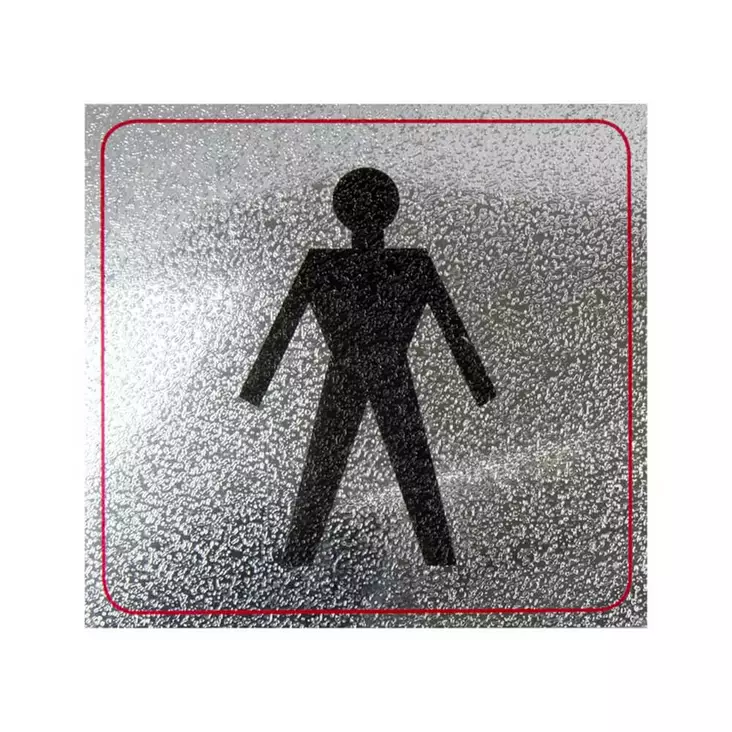 Pisla kuvatarra miehet - Opasteet ja kyltit - 6414676016687 - 1