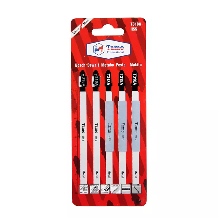 Pistosahanterä metalli 100mm Hieno - Pistosahanterät - 6420613770307 - 1