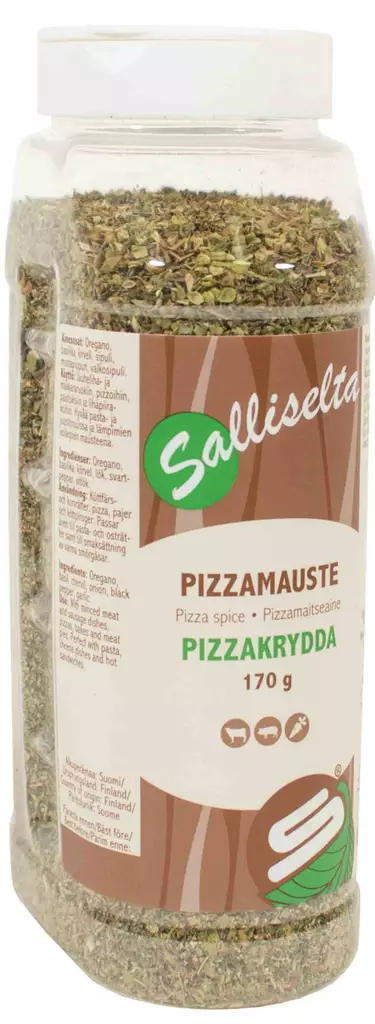 Pizzamauste 170G Sallinen - Mausteet - 6436501005307 - 1