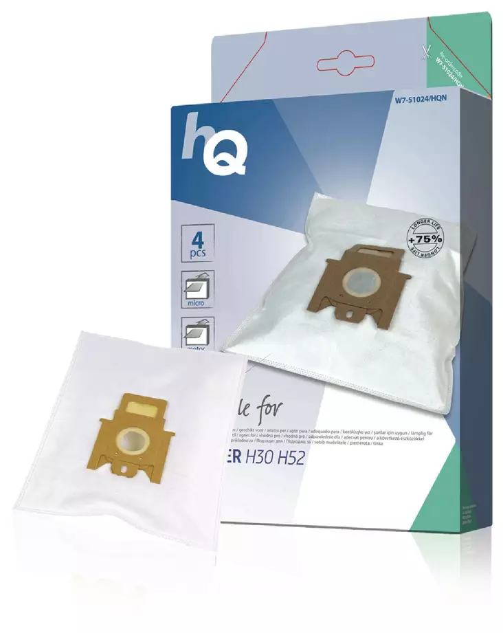 PÖLYPUSSI 4KPL HOOVER H30 - Pölypussit ja suodattimet - 5412810213467 - 1