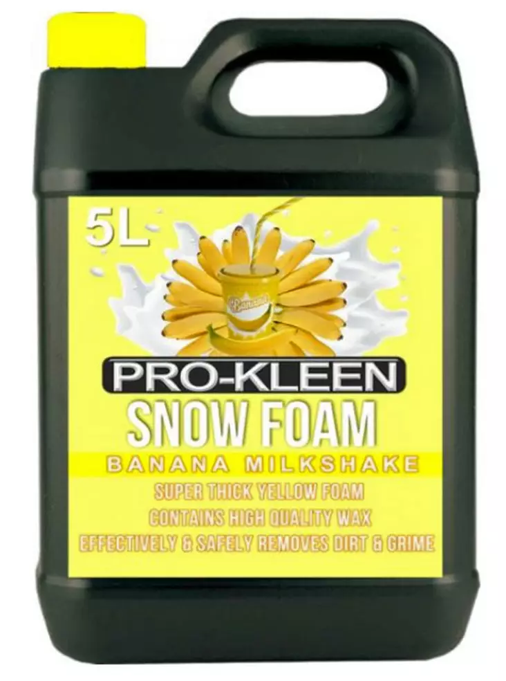 PRO-KLEEN SNOW FOAM 5L BANANA MILKSHAKE pesuaine - Autoshampoot ja pesuaineet - 5060478890607 - 1