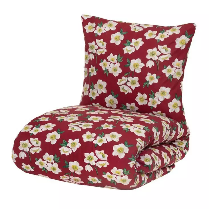 Pussilakanasetti Helleborus 150x210cm, 50x60cm - Pussilakanat, petivaatteet ja tyynyt - 6410416397177 - 1