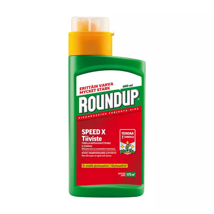 ROUNDUP TIIVISTE 400ML SPEED X - Kasviravinteet ja myrkyt - 5707441553717 - 1