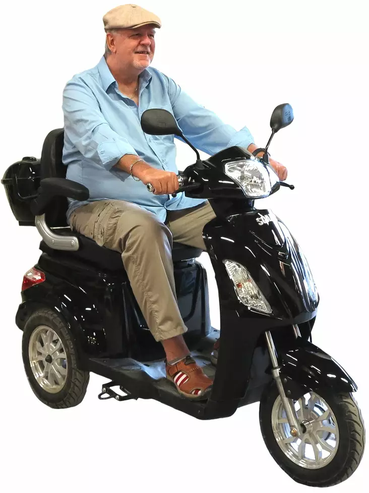 Senioriskootteri Scandic PK-800 musta max.25km/h sähköskootteri - Senioriskootterit - AB50000002527 - 1