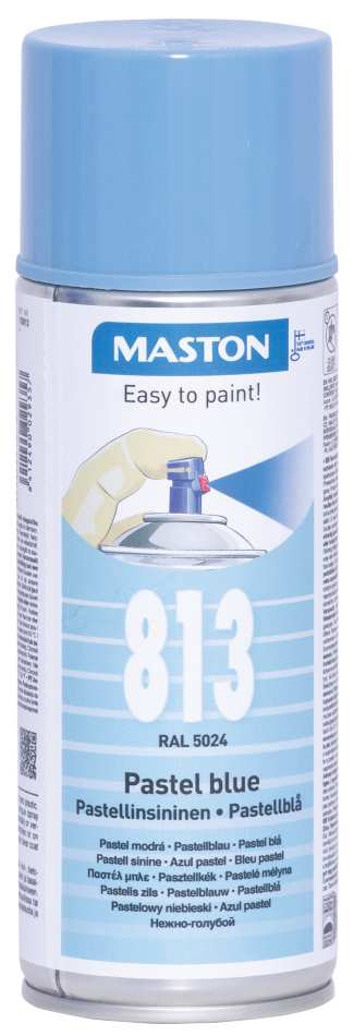 SPRAYMAALI PASTELLIN SININEN 813 400ML MASTON - Spraymaalit - 6412490029357 - 1