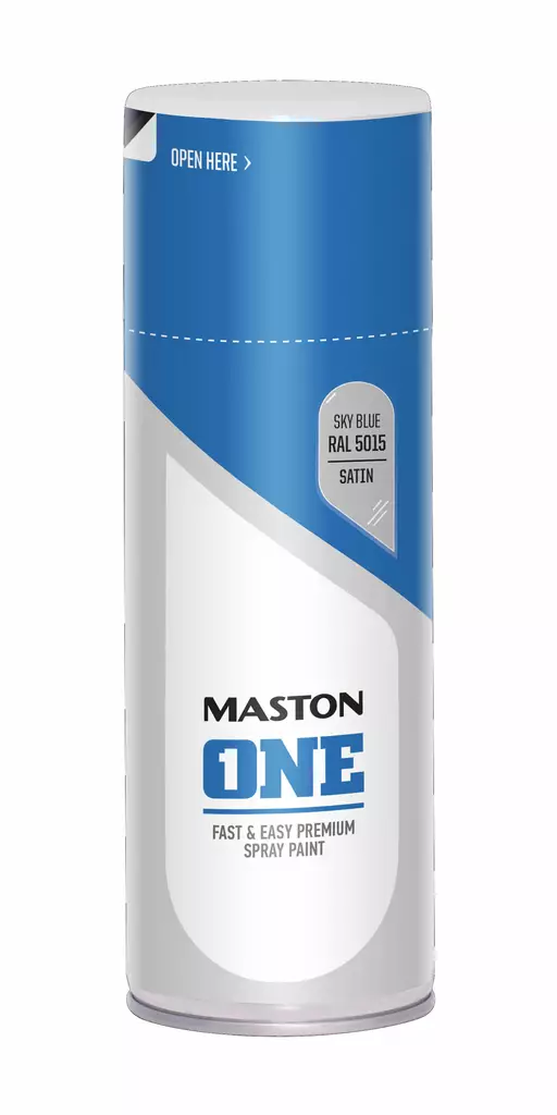 MASTON ONE SININEN 5015 400ML - Spraymaalit - 6412490023027 - 1