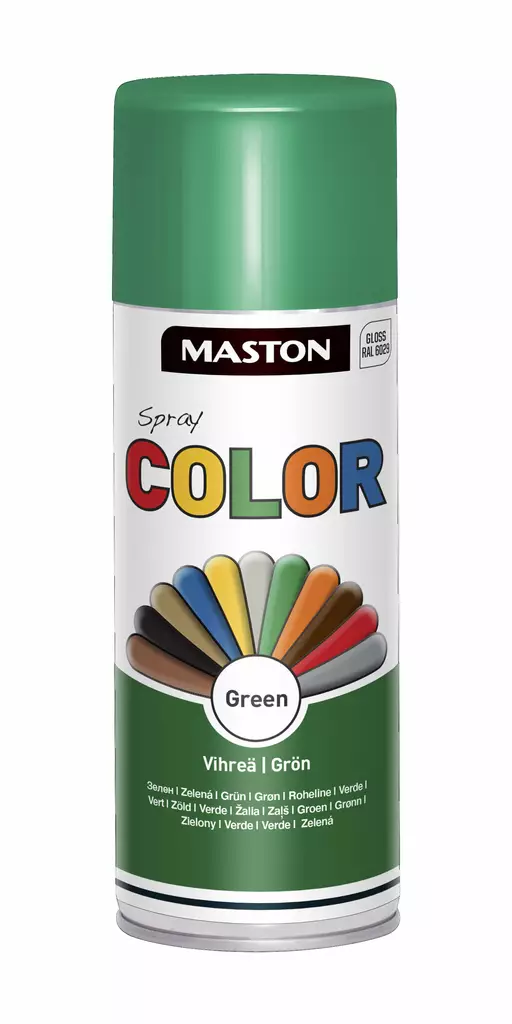 Spraymaali Color Vihreä 400ml - Spraymaalit - 6412491208027 - 1