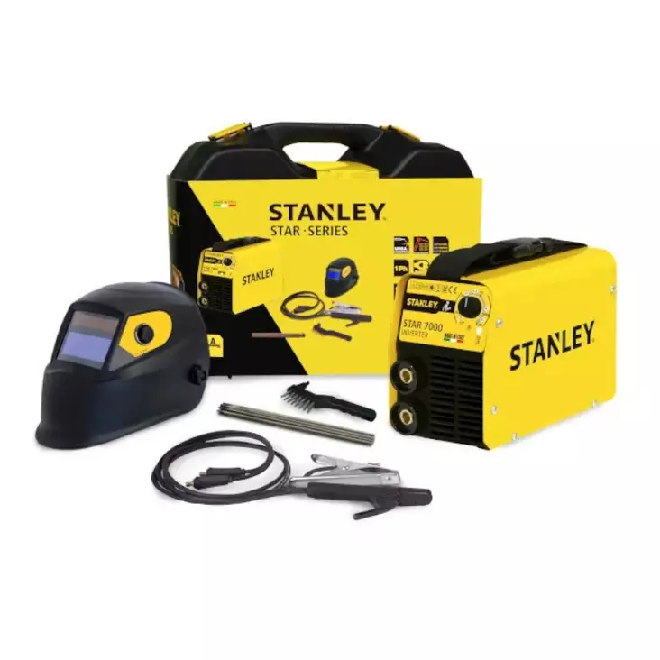 Stanley hitsausinvertteri 7000 ja tarvikepaketti - Puikkohitsauskoneet - 8004386617427 - 1