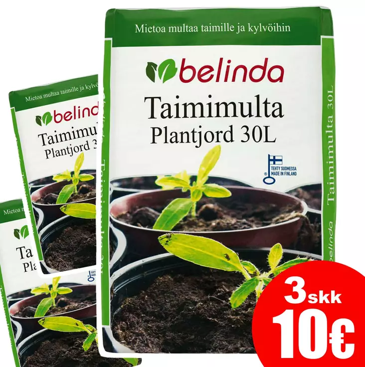TAIMIMULTA 30L BELINDA - Puutarhamullat ja -turpeet - 6430045180087 - 1