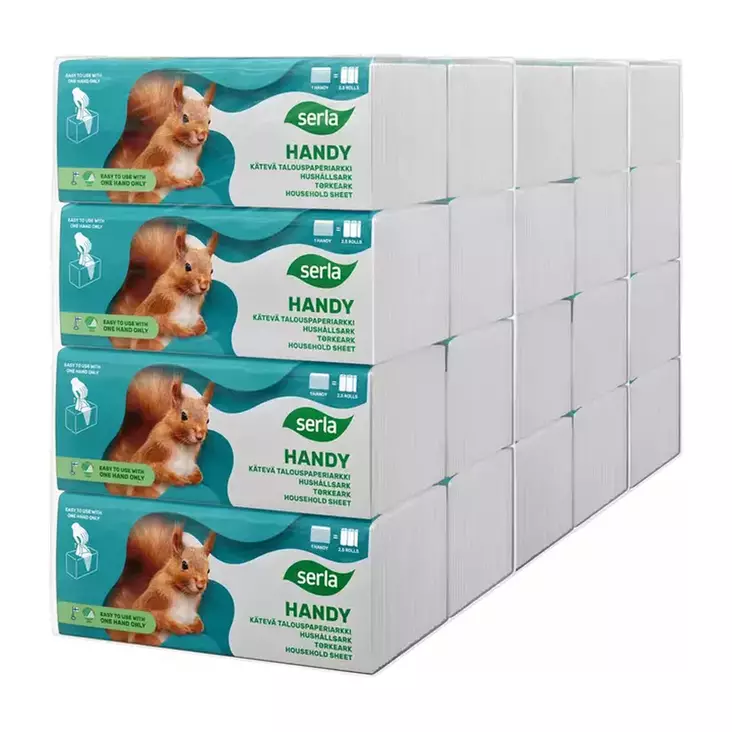 Serla Handy talouspaperiarkki 21x135kpl - Talouspaperit - 6414301087877 - 1