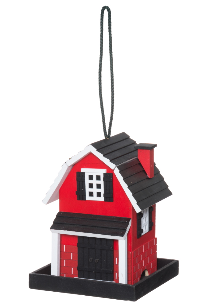 Lintutalo punainen - Lintulaudat ja ruokinta-automaatit - 6410413219977 - 1