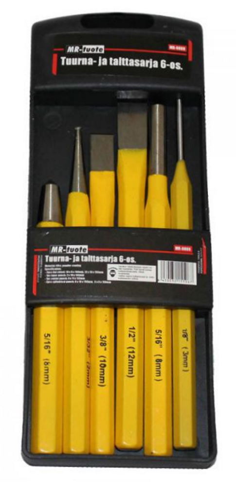 TUURNA- JA TALTTASARJA 6-osainen - Metallitaltat - 6430032155067 - 1