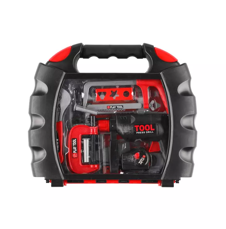 TYÖKALUSETTI JA PORA 29 OSAA - Roolileikit ja asut - 6410416100487 - 1