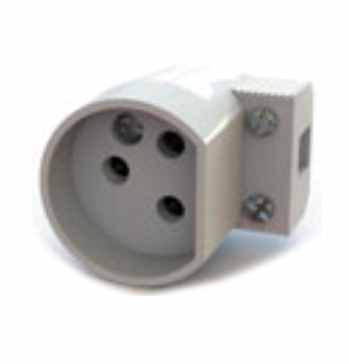 VALAISINJATKOPISTORASIA 0-LUOKKA KRUUNU - Pistorasiat, haaroittimet ja kytkimet - 6438140901057 - 1