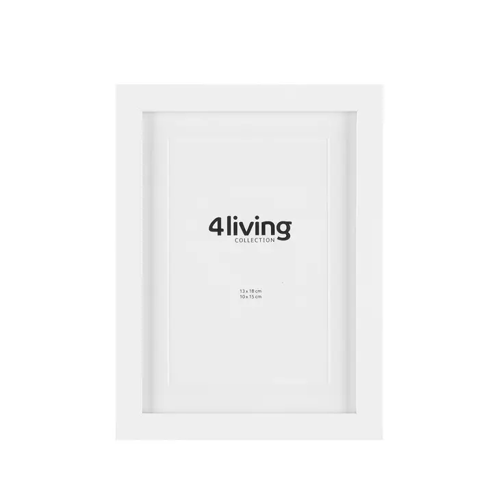 Valokuvakehys Nice valkoinen 13x18 cm ku - Valokuva-albumit ja tarvikkeet - 6410416277547 - 1