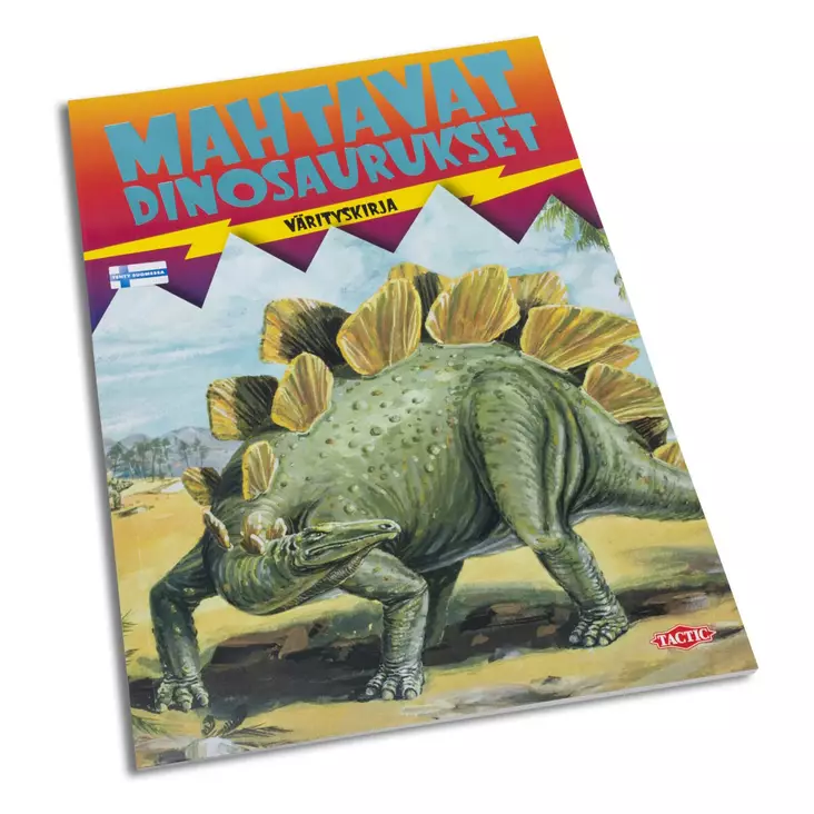 Tactic Mahtavat dinosaurukset värityskirja - Värityskirjat ja puuhakirjat - 6416739409337 - 1